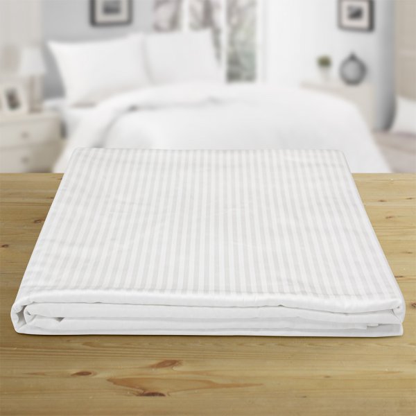 Ξενοδοχειακό Σεντόνι (170x270) Barri White Lino Home