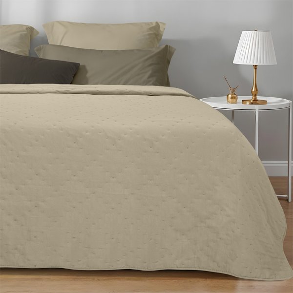 Κουβερλί Μονό Lipe Beige Lino Home