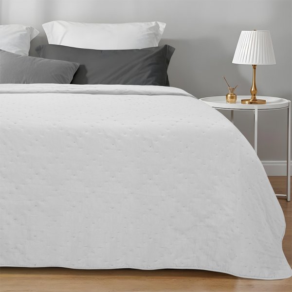 Κουβερλί Υπέρδιπλο Lipe Off White Lino Home