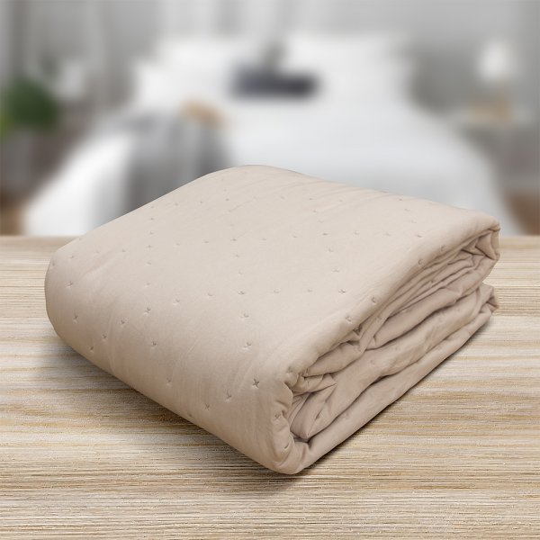 Κουβερλί Υπέρδιπλο Lipe Pink Lino Home