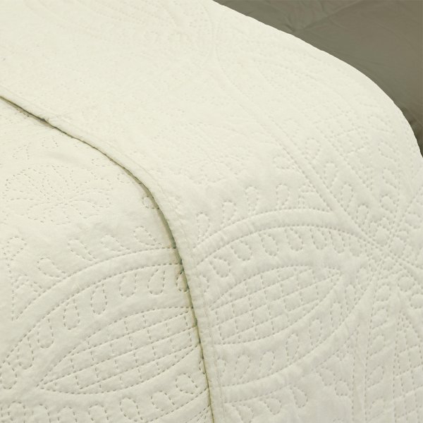 Κουβερλί Υπέρδιπλο Ligero Ecru Lino Home