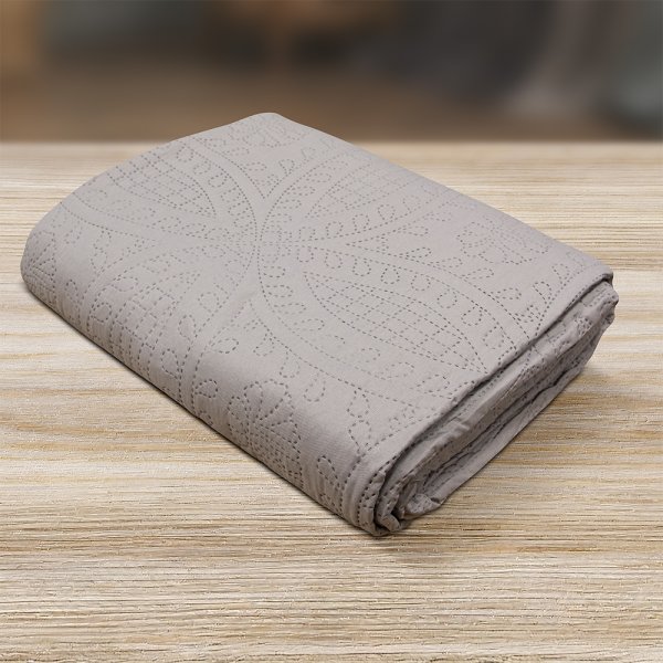 Κουβερλί Υπέρδιπλο Ligero Dark Lilac Lino Home