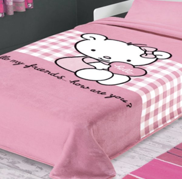 Κουβέρτα Βελουτέ Μονή Ster 272 Pink Belpla