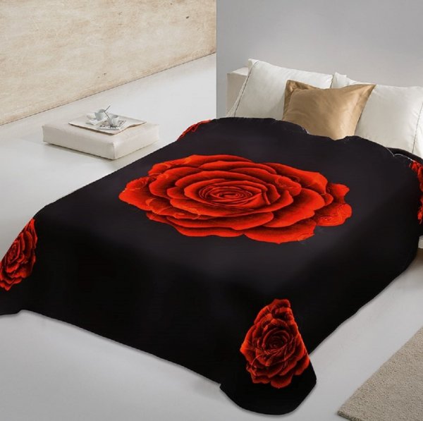 Κουβέρτα Βελουτέ Υπέρδιπλη Ster Black 234 Belpla