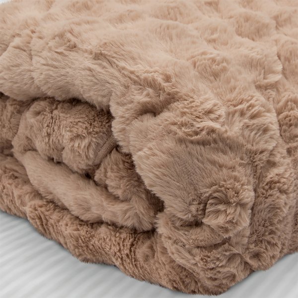 Κουβερτοπάπλωμα Μονό Conilio Old Pink Lino Home