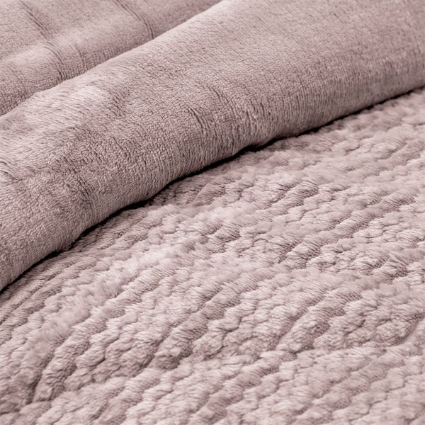 Κουβερτοπάπλωμα Υπέρδιπλο Stacy Lilac Lino Home