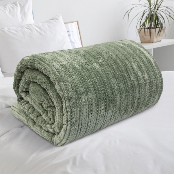 Κουβερτοπάπλωμα Υπέρδιπλο Stacy Khaki Lino Home