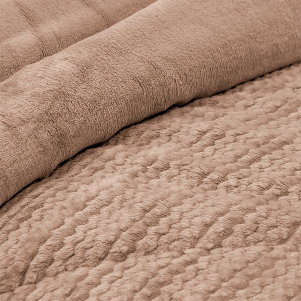 Κουβερτοπάπλωμα Υπέρδιπλο Stacy Salmon Lino Home