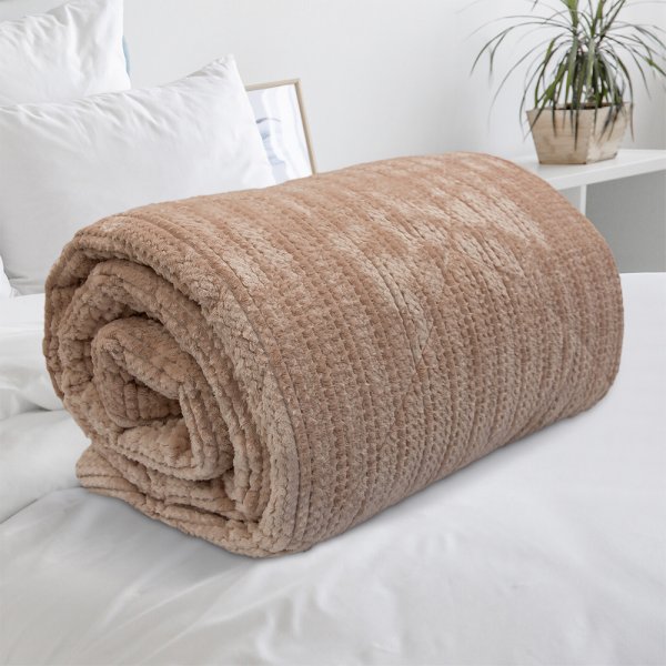 Κουβερτοπάπλωμα Υπέρδιπλο Stacy Salmon Lino Home