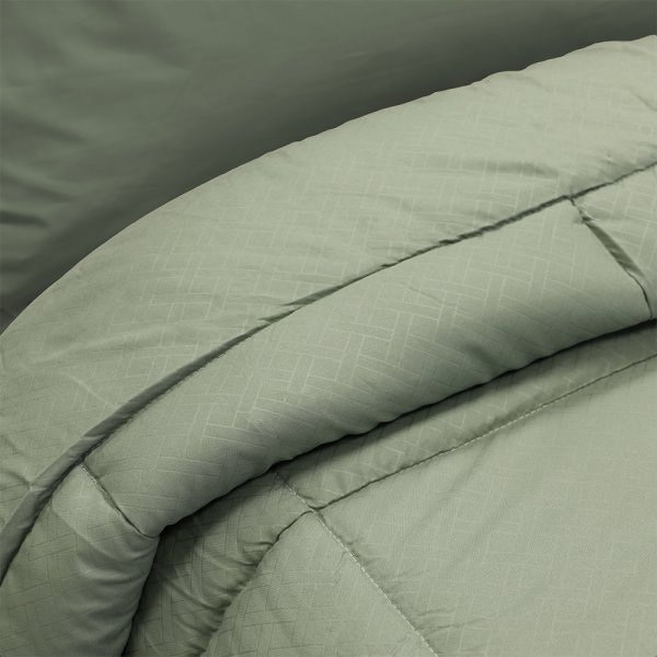 Πάπλωμα Μονό Colcha Mint Lino Home