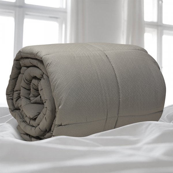 Πάπλωμα Μονό Colcha Gray Lino Home