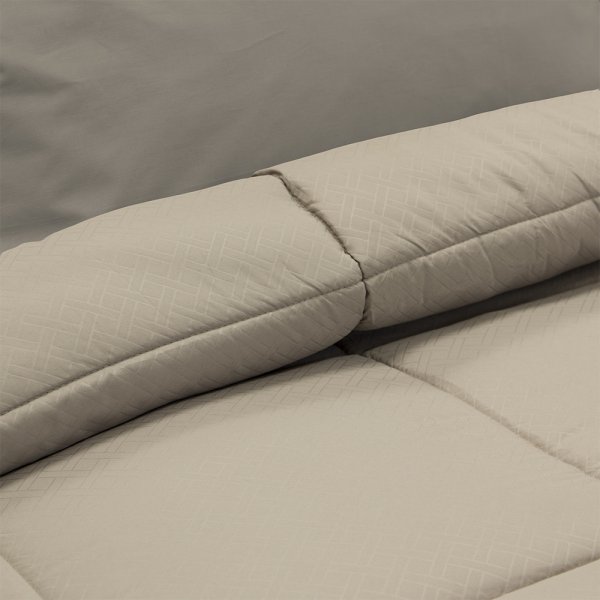 Πάπλωμα Υπέρδιπλο Colcha Beige Lino Home