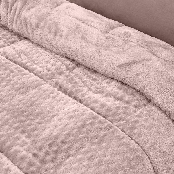 Κουβερτοπάπλωμα Μονό Lofti Lila Lino Home