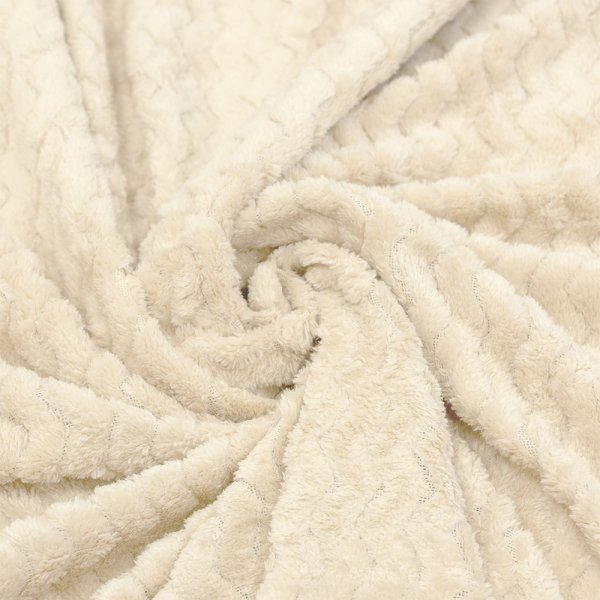 Κουβέρτα Fleece Υπέρδιπλη Pelusa Ecru Lino Home