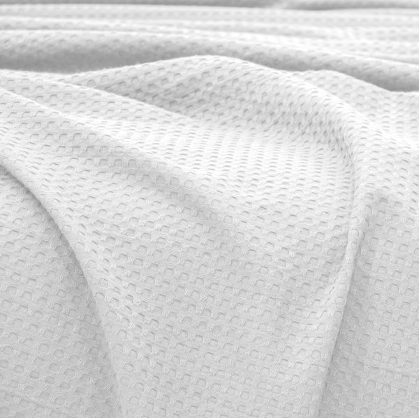 Κουβέρτα Πικέ Μονή Cocoon Λευκό Lino Home