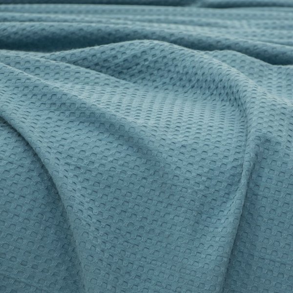 Κουβέρτα Πικέ Γίγας Cocoon Πετρόλ Lino Home