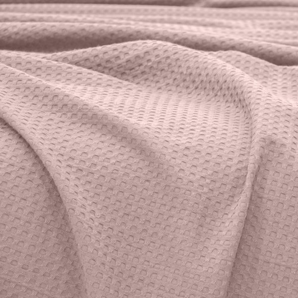 Κουβέρτα Πικέ Υπέρδιπλη Cocoon Ροζ Lino Home