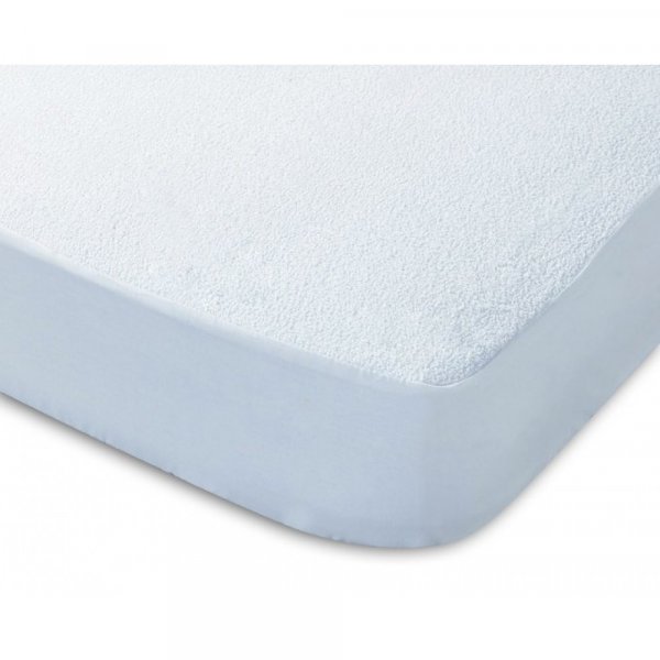 Κάλυμμα Στρώματος Αδιάβροχο Ημίδιπλο White Lino Home