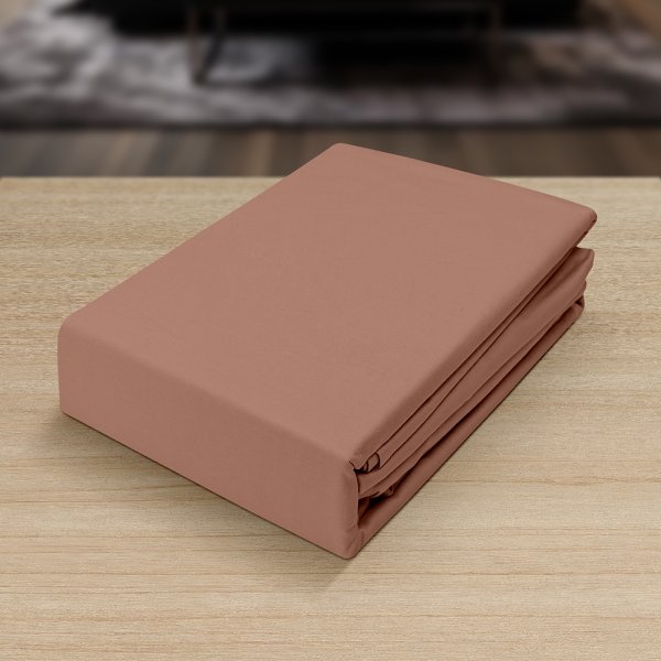 Σετ Σεντόνια Υπέρδιπλα Basico Pudra Lino Home