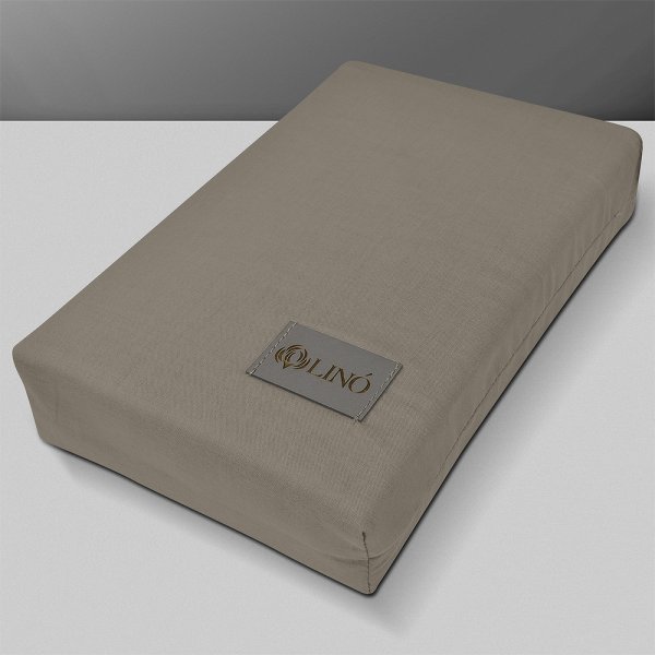 Σετ Σεντόνια Υπέρδιπλα Moderna New Taupe Lino Home