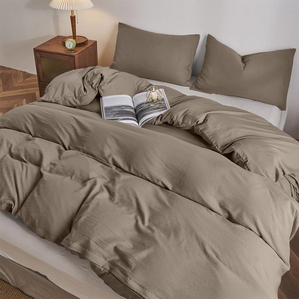 Σετ Σεντόνια Μονά Moderna New Taupe Lino Home