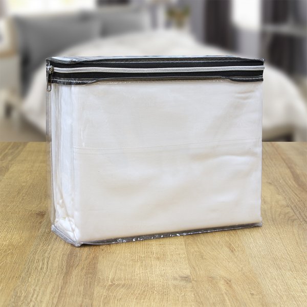 Σετ Σεντόνια Γίγας Silente White Lino Home