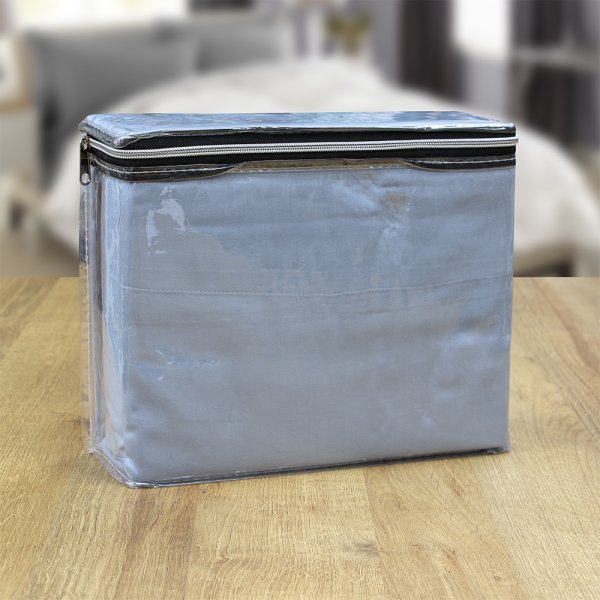 Σετ Σεντόνια Γίγας Silente Ciel Lino Home