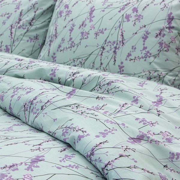 Σετ Σεντόνια Μονά Amandes Λιλά Lino Home