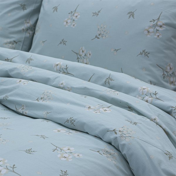 Σετ Σεντόνια Υπέρδιπλα Diminuto Μέντα Lino Home