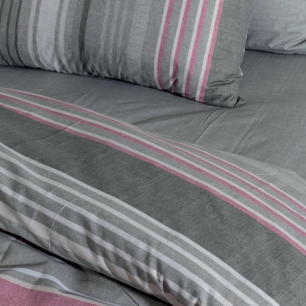 Σετ Σεντόνια Μονά Madison Dusty Pink Lino Home