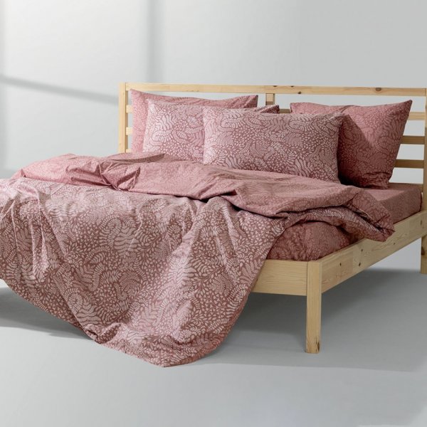 Σετ Σεντόνια Γίγας Beliz Dusty Pink Lino Home