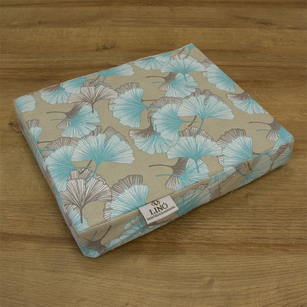 Σετ Παπλωματοθήκη Μονή Ventilator Petrol Lino Home