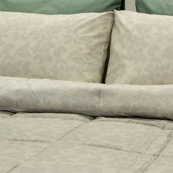 Σετ Παπλωματοθήκη Μονή Gardenia Taupe Lino Home