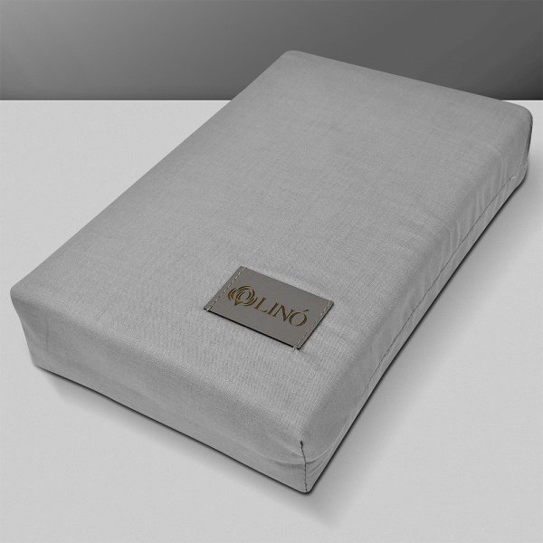 Παπλωματοθήκη Υπέρδιπλη Moderna Light Gray Lino Home