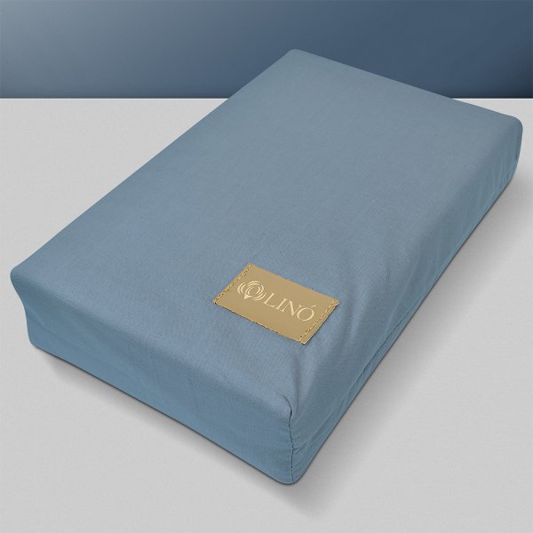 Παπλωματοθήκη Υπέρδιπλη Moderna Blue Lino Home