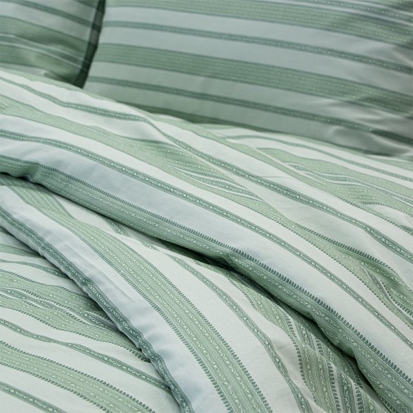 Σετ Παπλωματοθήκη Υπέρδιπλη Carril Λαδί Lino Home