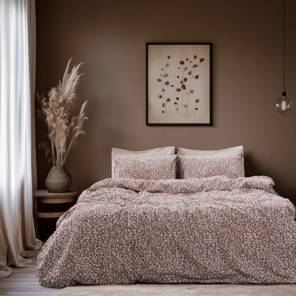 Σετ Παπλωματοθήκη Μονή Naptik Πούδρα Lino Home