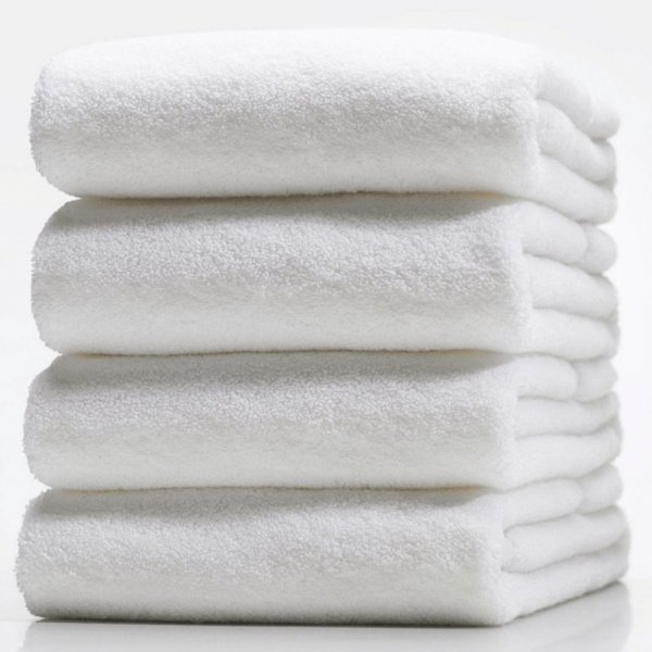 Ξενοδοχειακή Πετσέτα Χεριών Solid White Lino Home