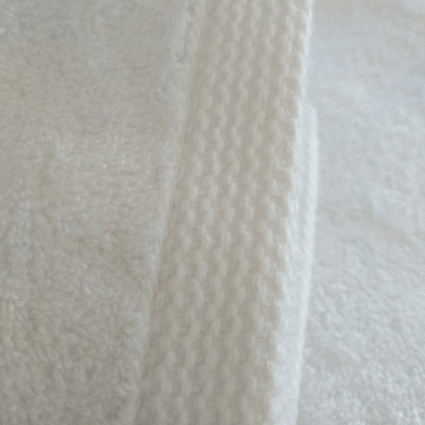 Ξενοδοχειακή Πετσέτα Χεριών Solid White Lino Home