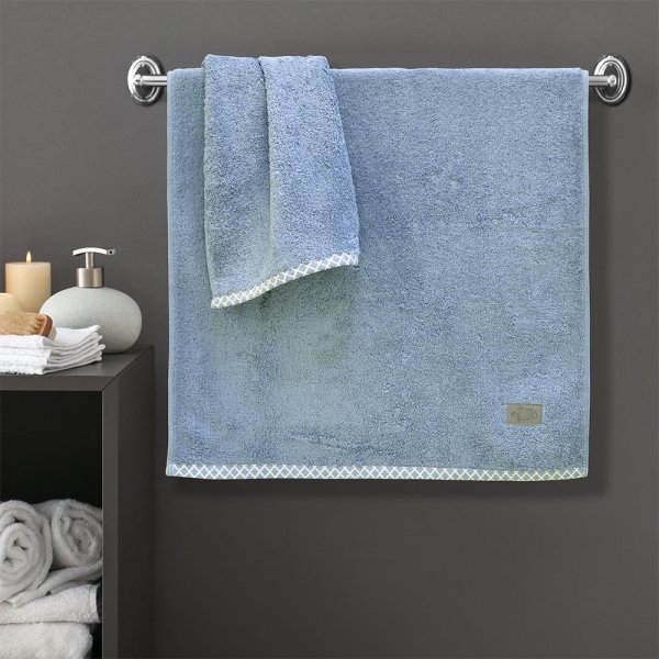 Πετσέτα Χεριών Marley Denim Lino Home