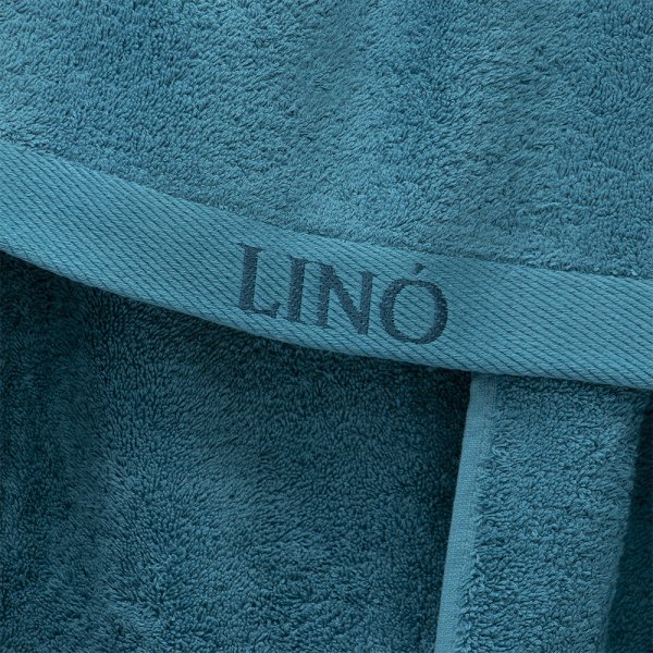 Πετσέτα Προσώπου Brandy Petrol Lino Home