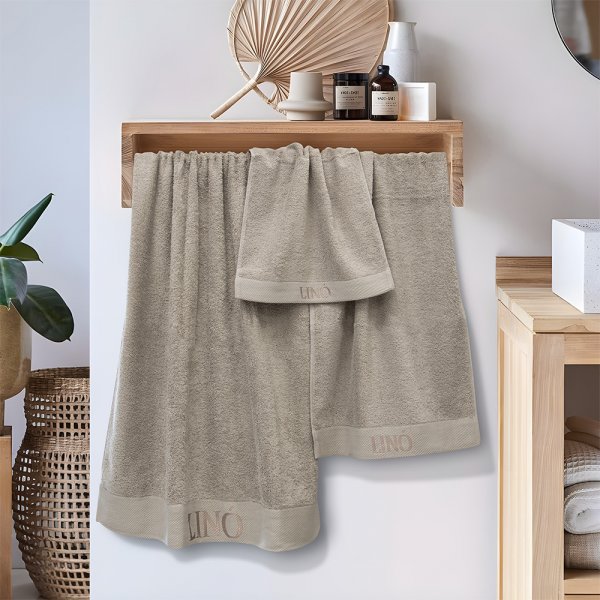 Πετσέτα Χεριών Brandy Beige Lino Home