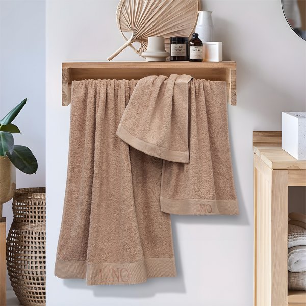 Πετσέτα Σώματος Brandy Pudra Lino Home