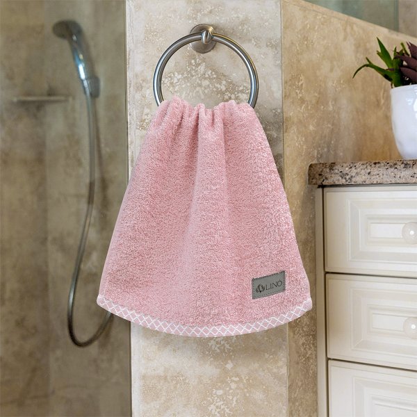 Πετσέτα Χεριών Marley Κοραλί Lino Home