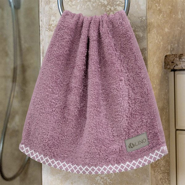 Πετσέτα Χεριών Marley Αμέθυστος Lino Home