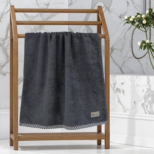 Πετσέτα Προσώπου Marley Ανθρακί Lino Home