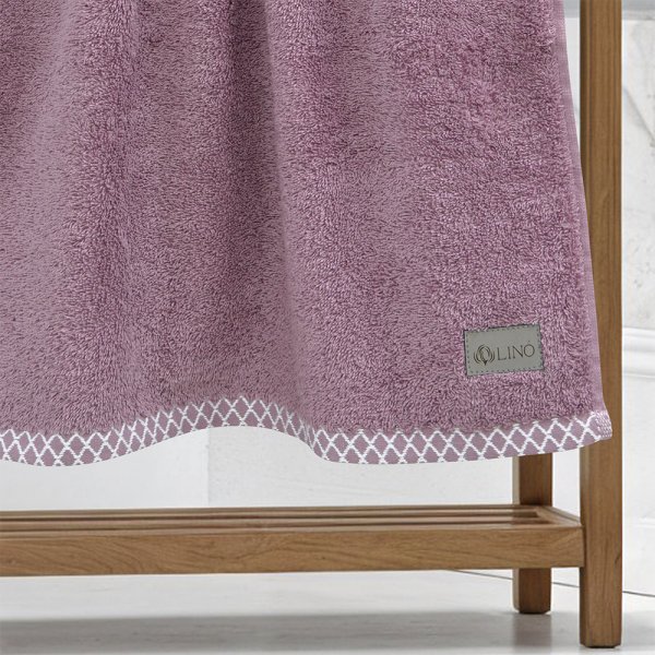 Πετσέτα Προσώπου Marley Αμέθυστος Lino Home