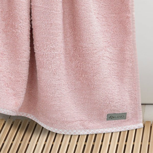 Πετσέτα Σώματος Marley Κοραλί Lino Home