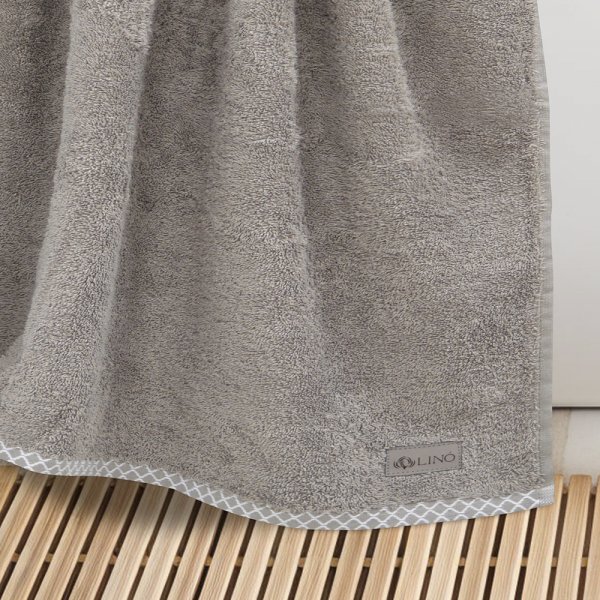 Πετσέτα Σώματος Marley Μόκα Lino Home