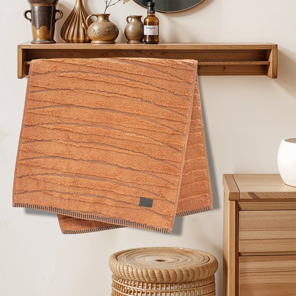 Πετσέτα Προσώπου Loomline Ροδί Lino Home